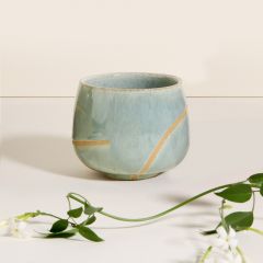 xícara em cerâmica artesanal para cafés, cappucinos.